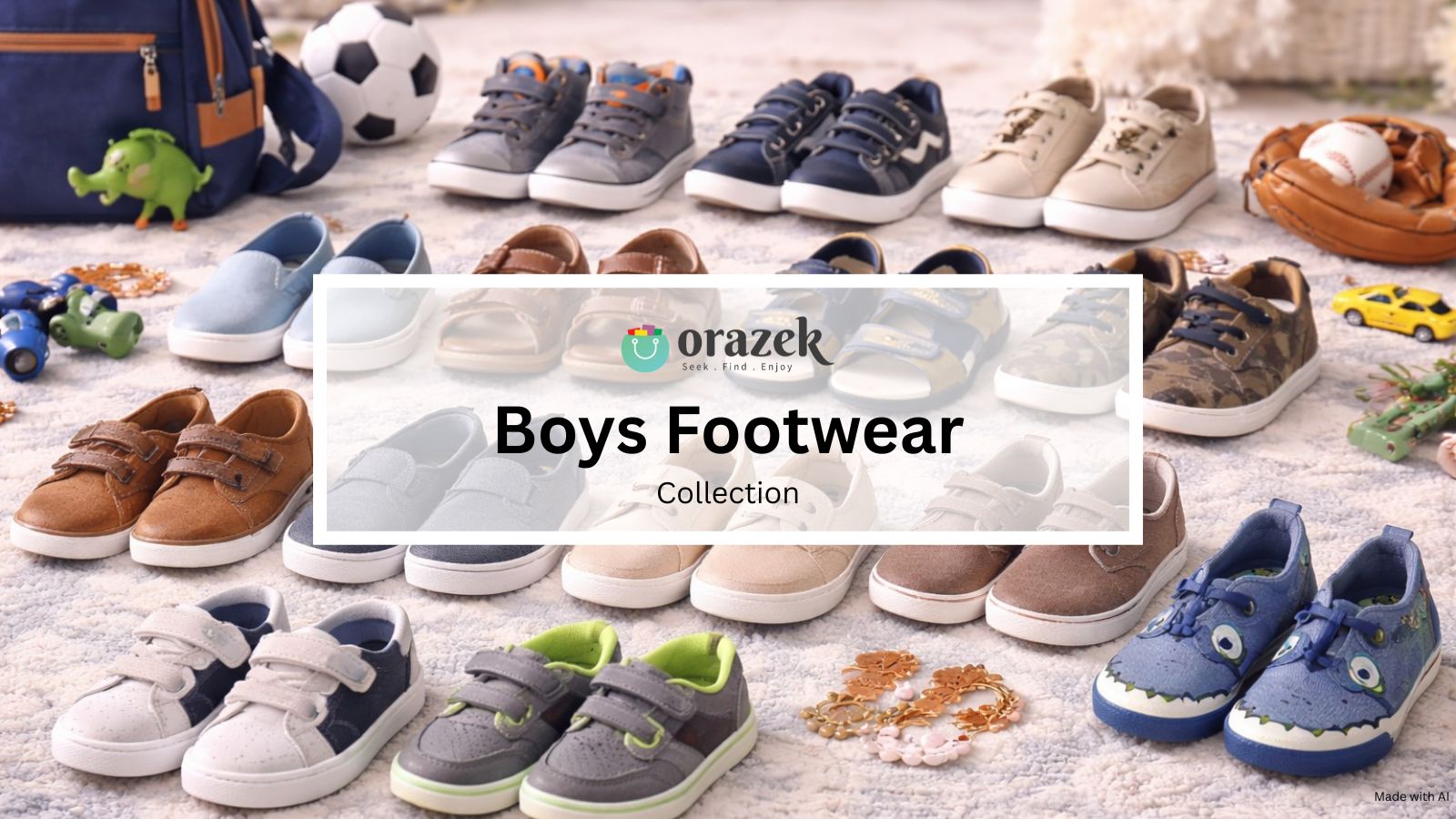 orazek boys footwear collection