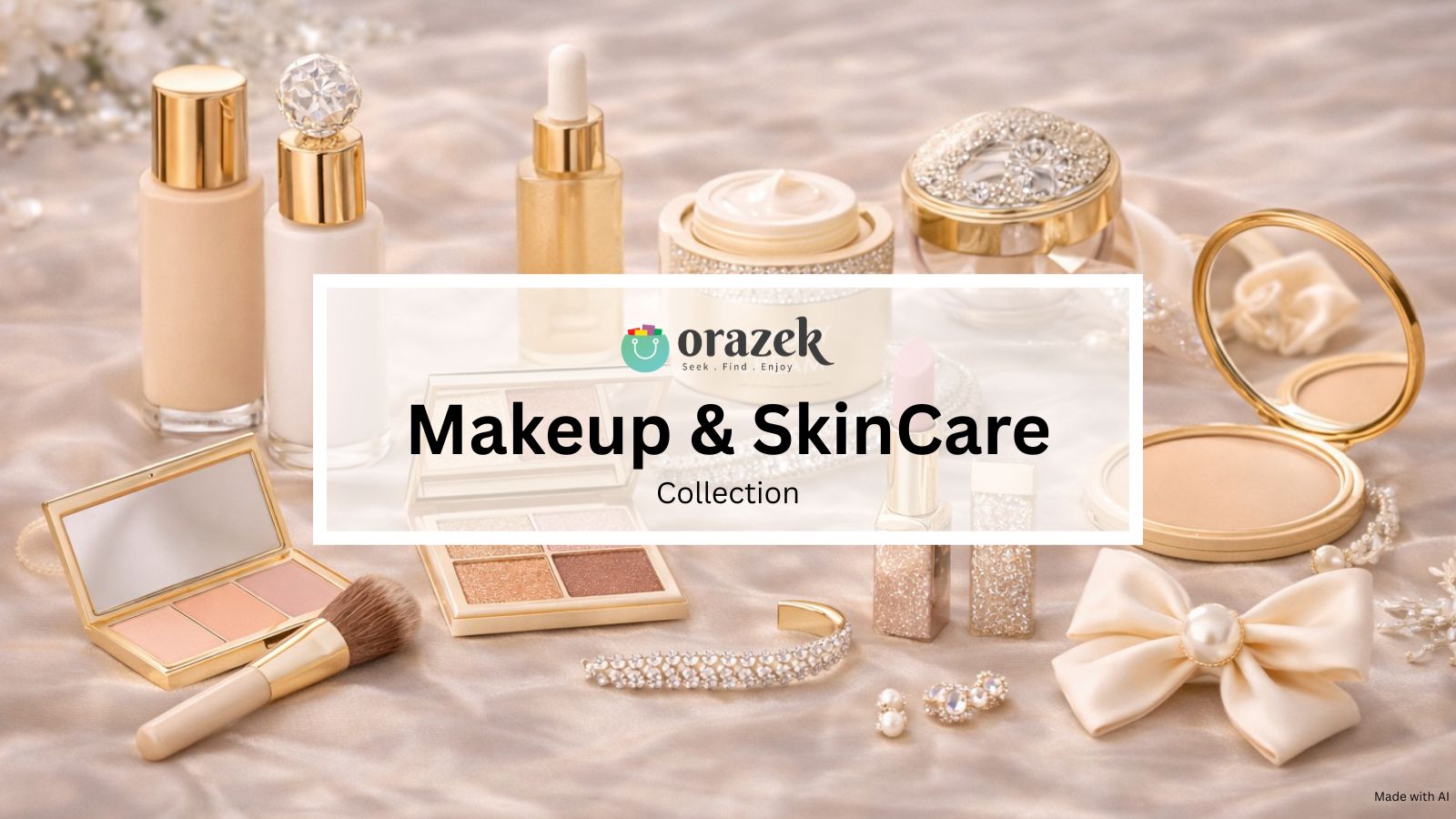 orazek makeup and skincare collection
