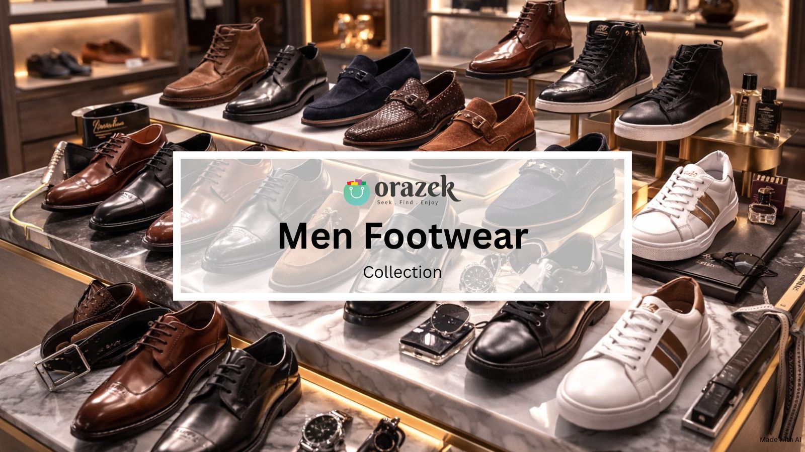 Orazek Men Footwear Collection