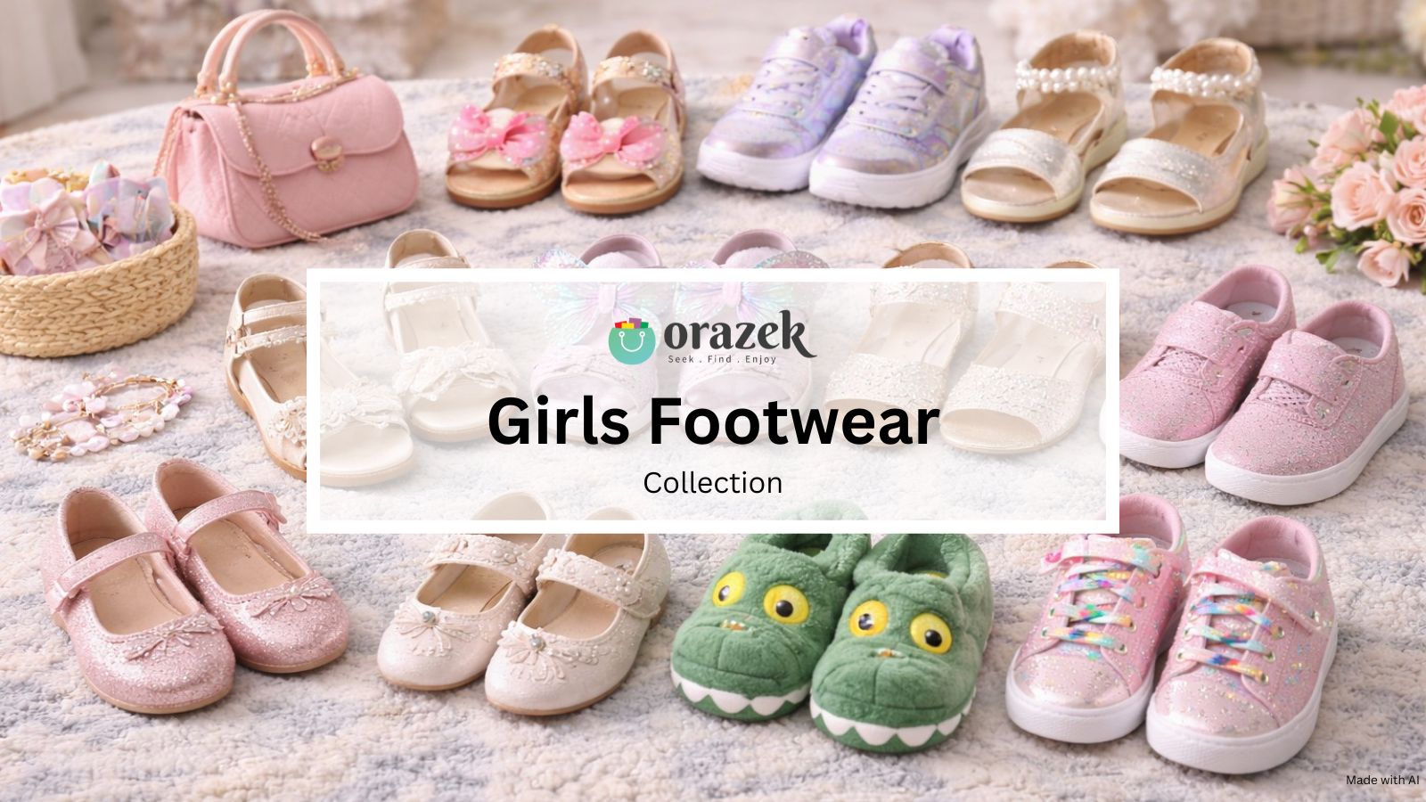 orazek girls footwear