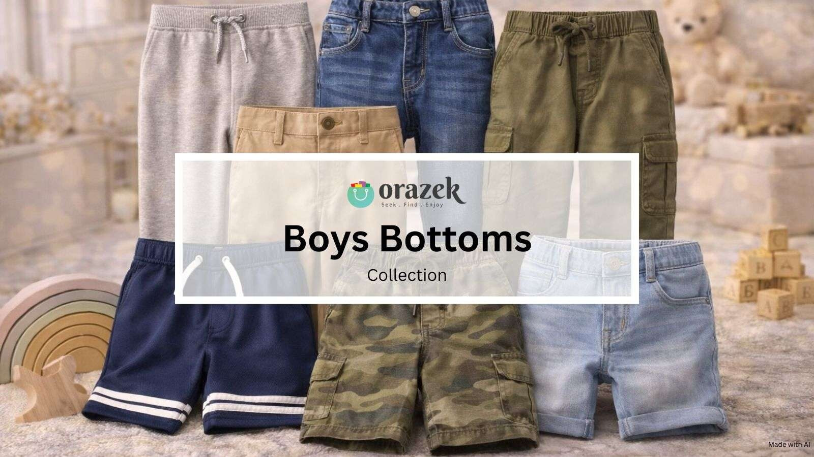 orazek boys bottoms collection