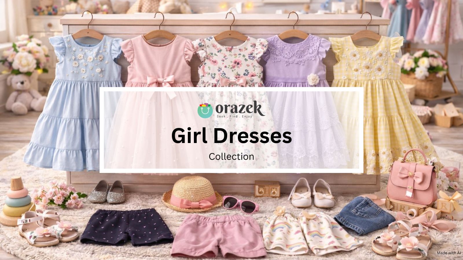 orazek girl dresses collection