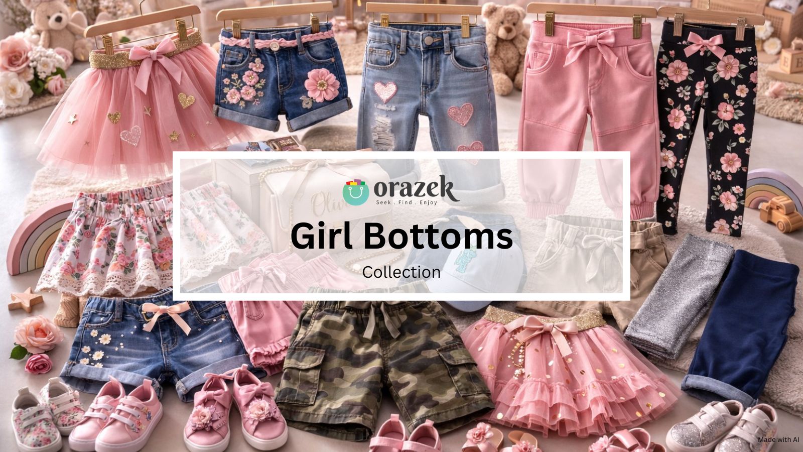 orazek girls bottoms collection