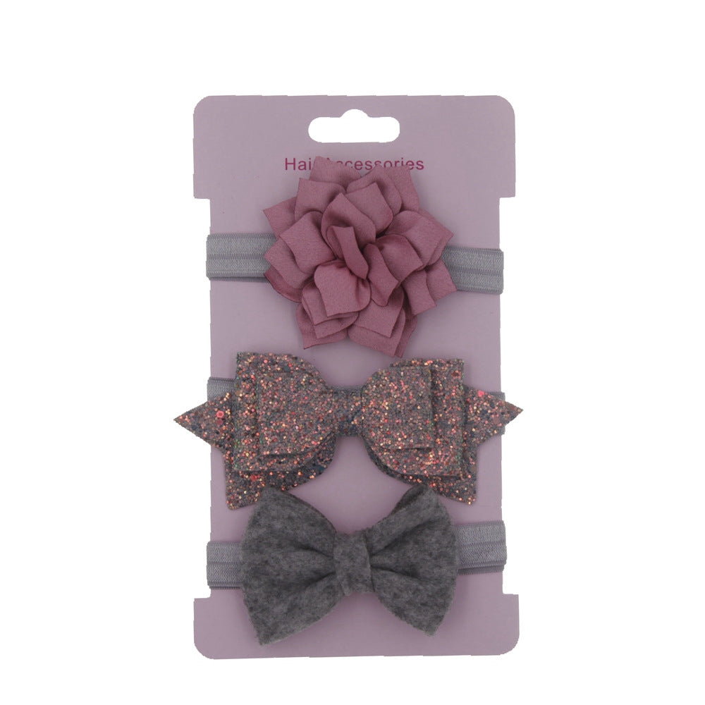 Red Colour Baby Girls Bow hair accessories