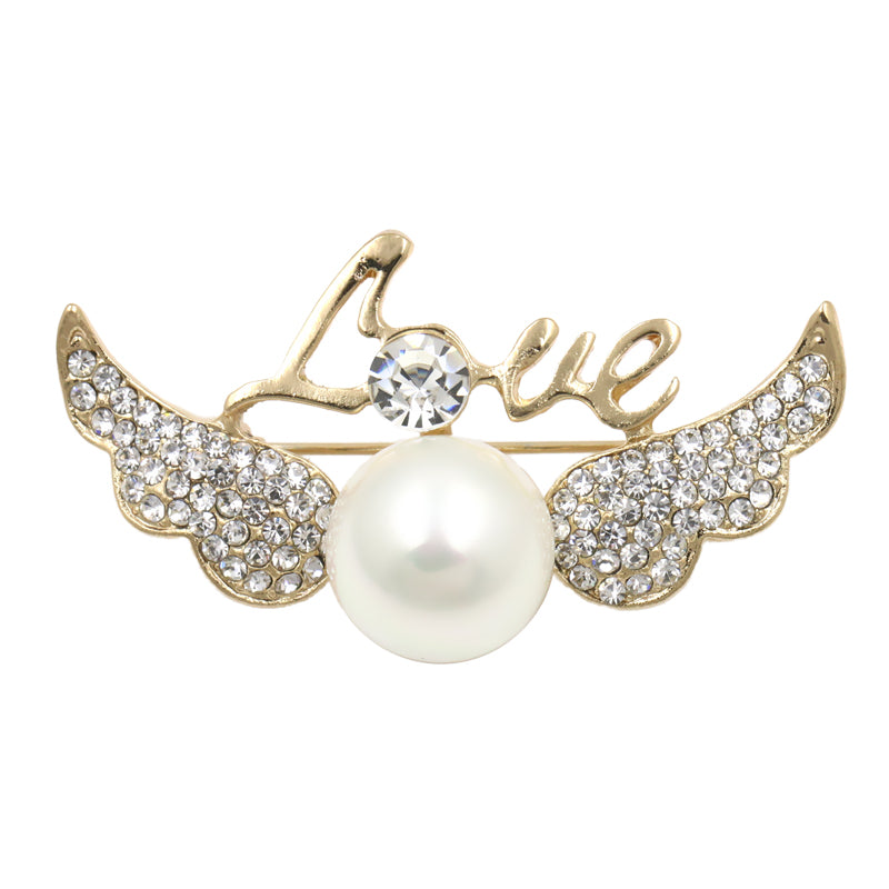 Cardigan brooch brooch