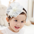 Baby Girl Flower Fabric Cute Beautiful Hair Accessories