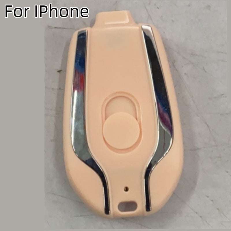 1500mAh Mini Power Emergency Pod Keychain Charger With Type-C Ultra-Compact Mini Battery Pack Fast Charging Backup Power Bank Orazek UK Ltd