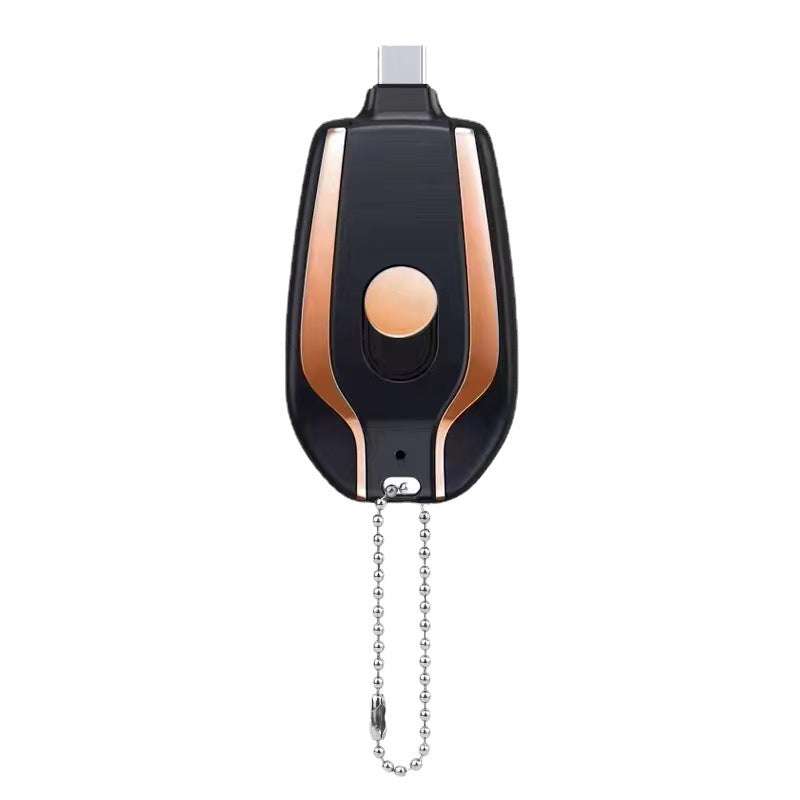 1500mAh Mini Power Emergency Pod Keychain Charger With Type-C Ultra-Compact Mini Battery Pack Fast Charging Backup Power Bank Orazek UK Ltd