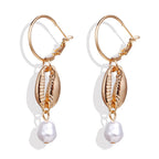 Shell Scallop Earring Set