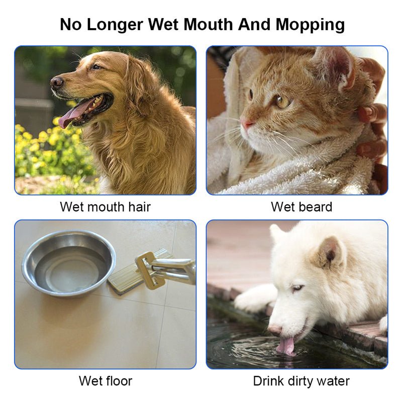 1.5L Cat Dog Water Bowl Carried Floating Bowl Anti-Overflow Slow Water Feeder Dispenser Pet Fountain ABS&PP Dog Supplies | Orazek UK Ltd