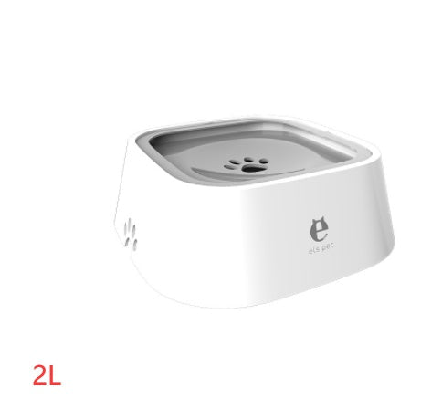 1.5L Cat Dog Water Bowl Carried Floating Bowl Anti-Overflow Slow Water Feeder Dispenser Pet Fountain ABS&PP Dog Supplies | Orazek UK Ltd