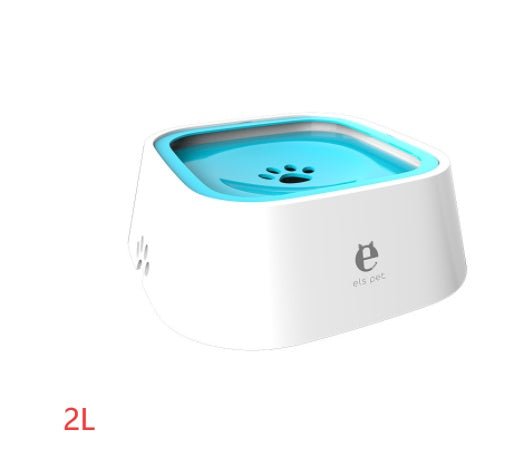 1.5L Cat Dog Water Bowl Carried Floating Bowl Anti-Overflow Slow Water Feeder Dispenser Pet Fountain ABS&PP Dog Supplies | Orazek UK Ltd