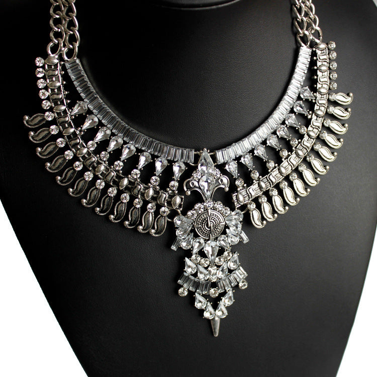 Alloy Diamond Bohomian Retro Traditional Style Necklace
