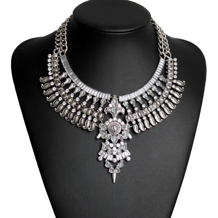 Alloy Diamond Bohomian Retro Traditional Style Necklace