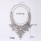 Alloy Diamond Bohomian Retro Traditional Style Necklace