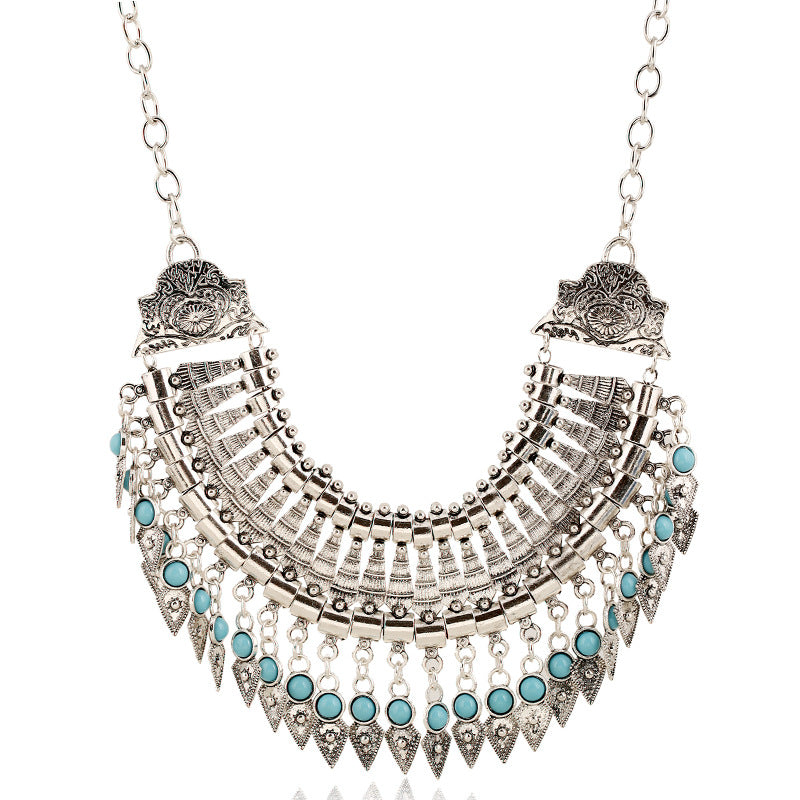Alloy Diamond Bohomian Retro Traditional Style Necklace