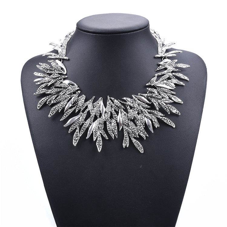 Alloy Diamond Bohomian Retro Traditional Style Necklace