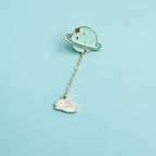 Planet Bunny Brooch Bag Pendant Jewelry Cute Japanese Badge Ins Tide Personality Men And Women Accessories