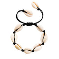 Personalized Simple Natural Shell Bracelet Hand-Woven Rope Creative Bracelet Necklace Couple Jewelry