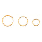 Stainless Steel Round Nose Nail Body Puncture Hypoallergenic