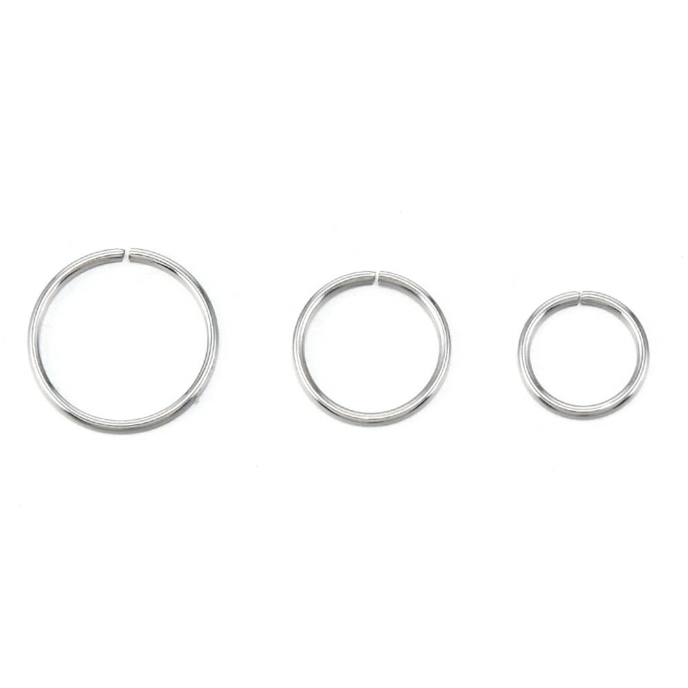 Stainless Steel Round Nose Nail Body Puncture Hypoallergenic