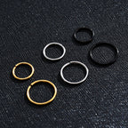 Stainless Steel Round Nose Nail Body Puncture Hypoallergenic