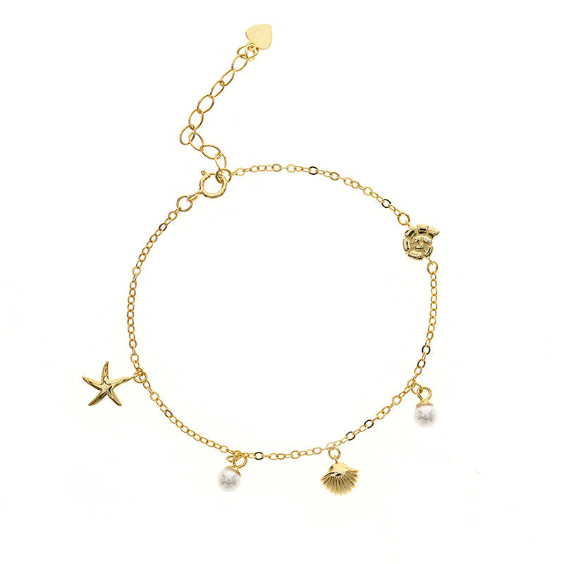 Women's Jewelry Ocean Shell Star Element Bracelet