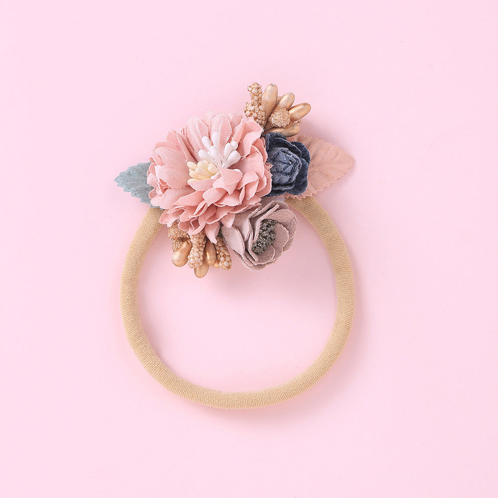 Baby Girl Hair Pieces Cute Flower Headband accessories