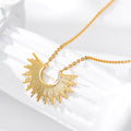 Ethnic Style Vintage Necklace Exaggerated Bohemian Tassel Pendant