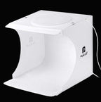 2 LED panels mini folding portable studio | Orazek UK Ltd