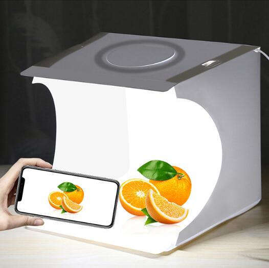 2 LED panels mini folding portable studio | Orazek UK Ltd