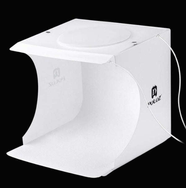 2 LED panels mini folding portable studio Orazek UK Ltd