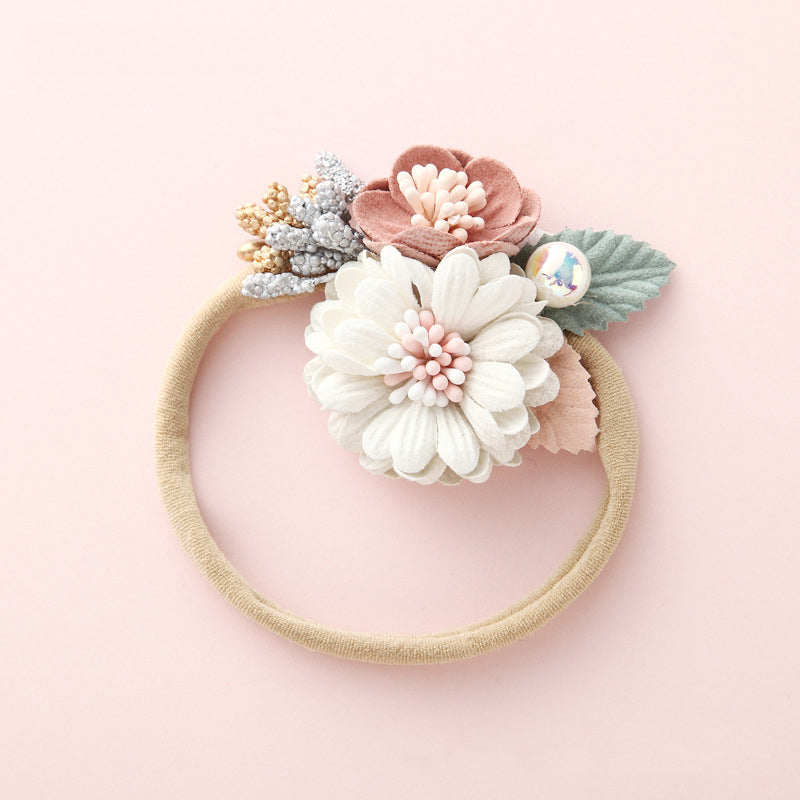 Baby Girl Hair Pieces Cute Flower Headband accessories