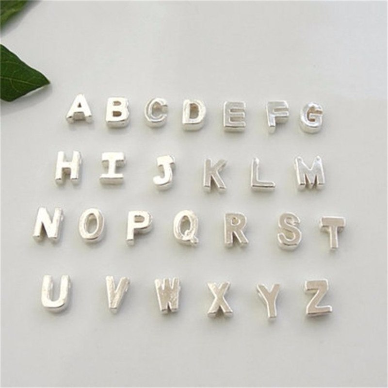 Gold Plated Peach Heart and Initials Letter Alphabate Statement Necklace for Woman