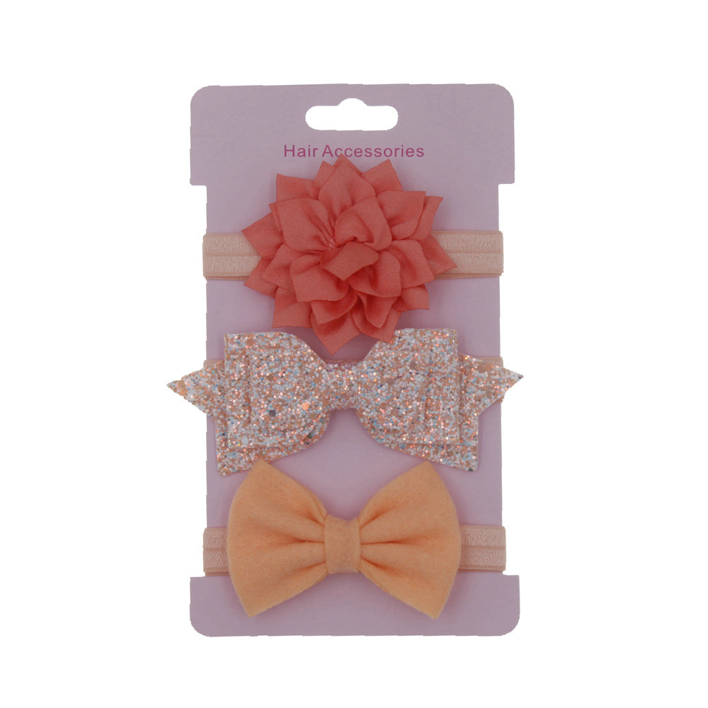Red Colour Baby Girls Bow hair accessories