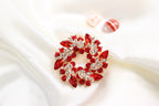 Crystal brooch, diamond-encrusted bauhinia brooch, brooch