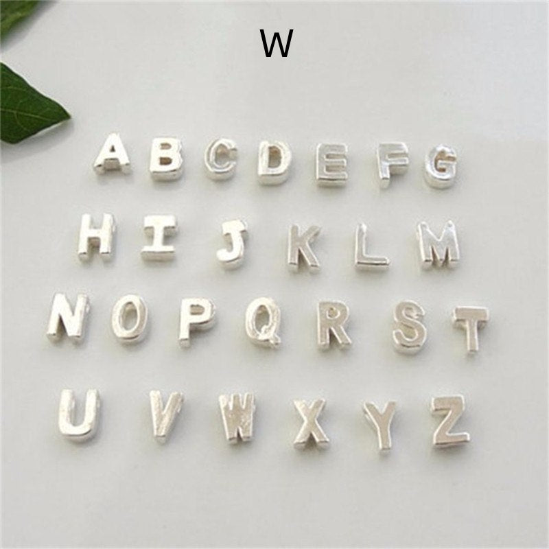 Gold Plated Peach Heart and Initials Letter Alphabate Statement Necklace for Woman