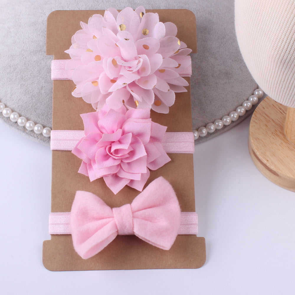 Red Colour Baby Girls Bow hair accessories