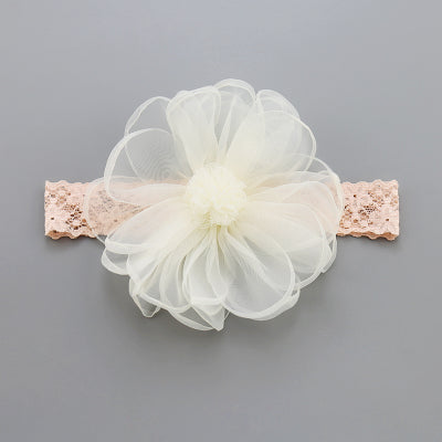 Baby Girl Flower Fabric Cute Beautiful Hair Accessories