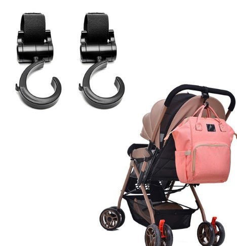 2pcs Lot Baby Stroller Accessories 360 Basket Stroller Hook Multifunctional Baby Stroller Hooks Accessories Useful Hanger Hooks | Orazek UK Ltd