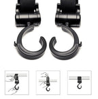 2pcs Lot Baby Stroller Accessories 360 Basket Stroller Hook Multifunctional Baby Stroller Hooks Accessories Useful Hanger Hooks | Orazek UK Ltd