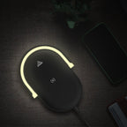 3 In 1 Foldable Wireless Charger Night Light Wireless Charging Station Stonego LED Reading Table Lamp 15W Fast Charging Light | Orazek UK Ltd