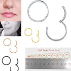 316L Stainless Steel Basic Piercing Nose Ring | Orazek UK Ltd