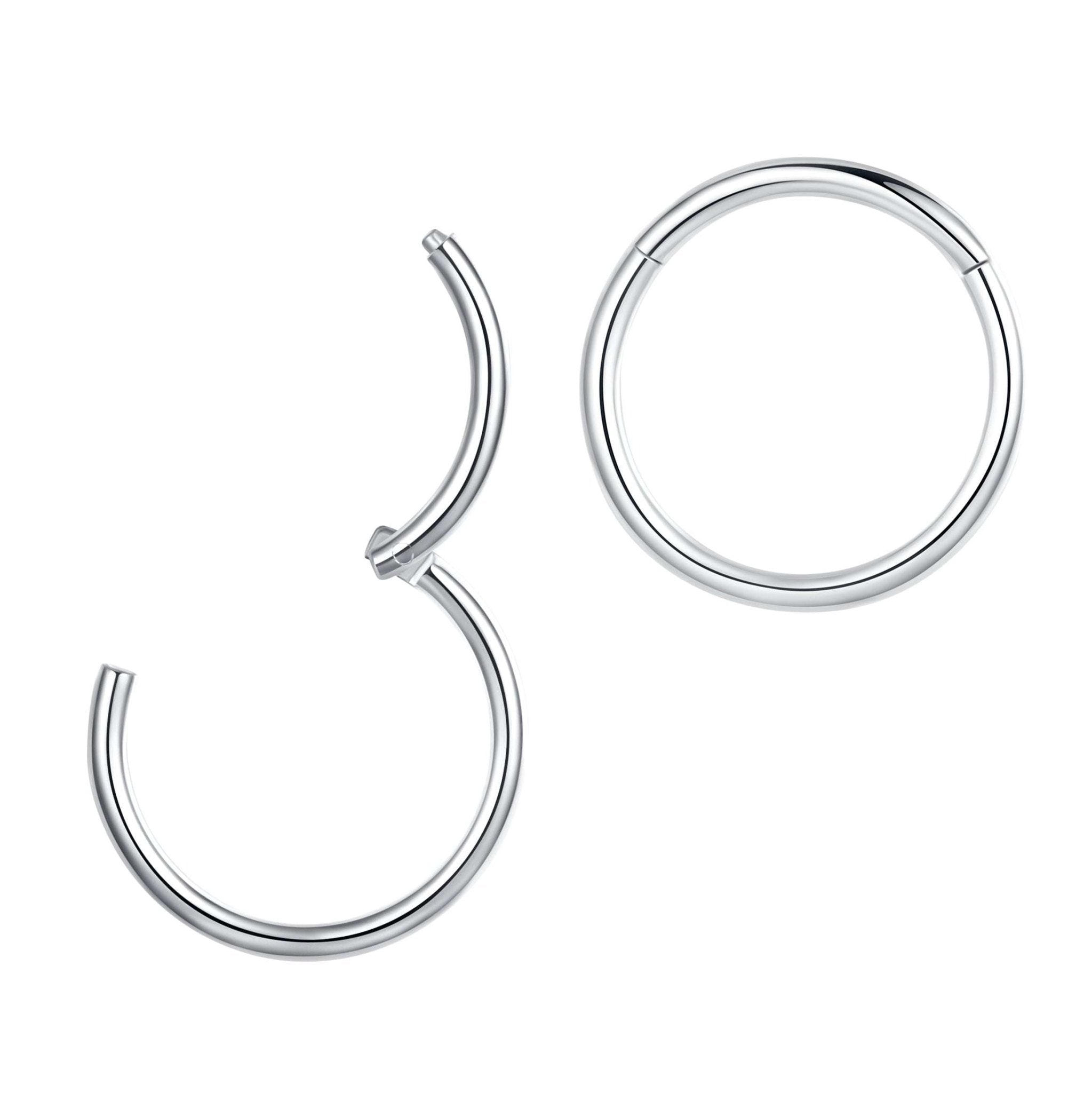 316L Stainless Steel Basic Piercing Nose Ring | Orazek UK Ltd