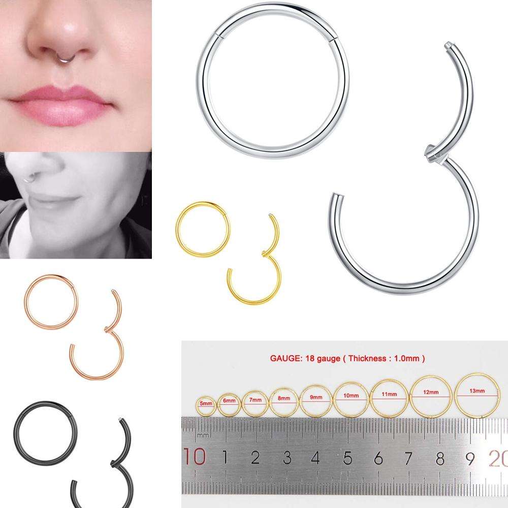 316L Stainless Steel Basic Piercing Nose Ring Orazek UK Ltd