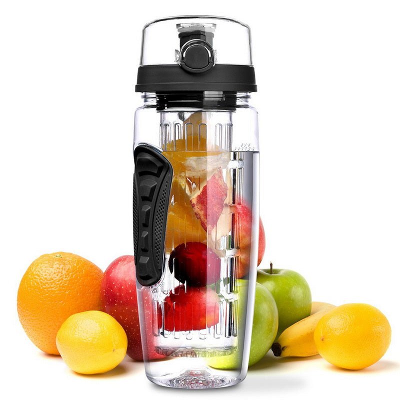 32Oz Fruit Infusing Infuser Water Bottle Water Fruit Bottle BPA Free Plastic Sport Fruit Infuser Water Bottles With Infuser Juice Shaker Drink Bottle Of Water | Orazek UK Ltd