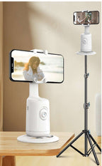 360 Auto Face Tracking Gimbal AI Smart Gimbal Face Tracking Auto Phone Holder For Smartphone Video Vlog Live Stabilizer Tripod | Orazek UK Ltd