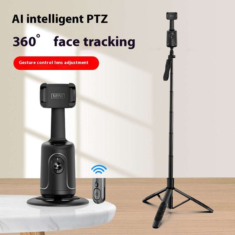 360 Auto Face Tracking Gimbal AI Smart Gimbal Face Tracking Auto Phone Holder For Smartphone Video Vlog Live Stabilizer Tripod | Orazek UK Ltd