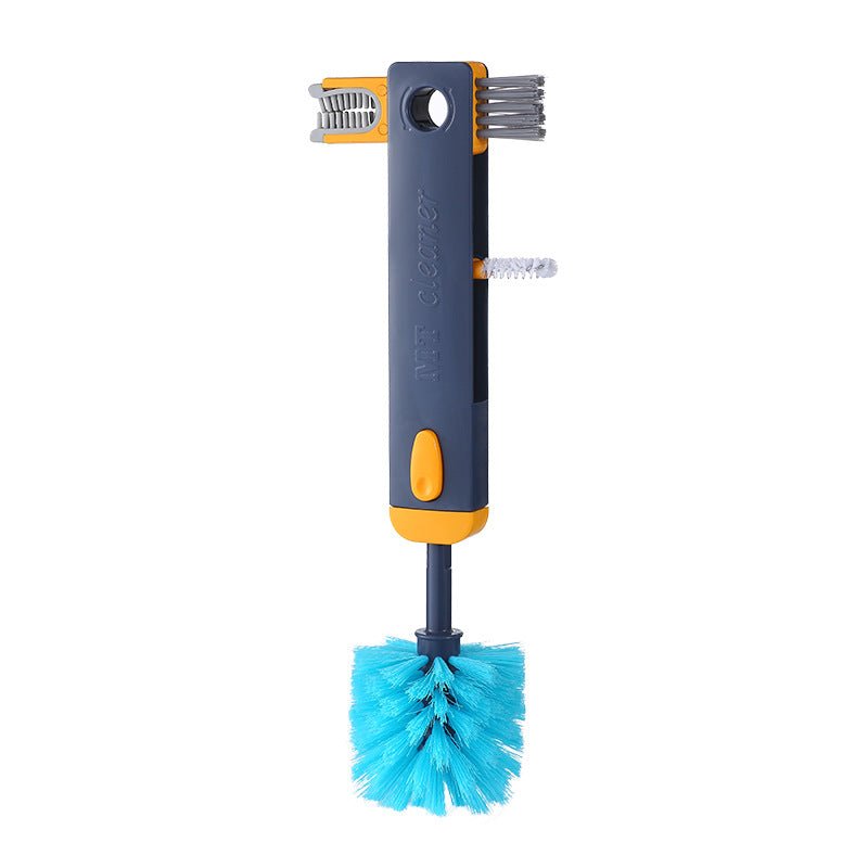 4 In 1 Bottle Gap Cleaner Brush Multifunctional Cup Cleaning Brushes Water Bottles Clean Tool Mini Silicone U-shaped Brush Kitchen Gadgets | Orazek UK Ltd