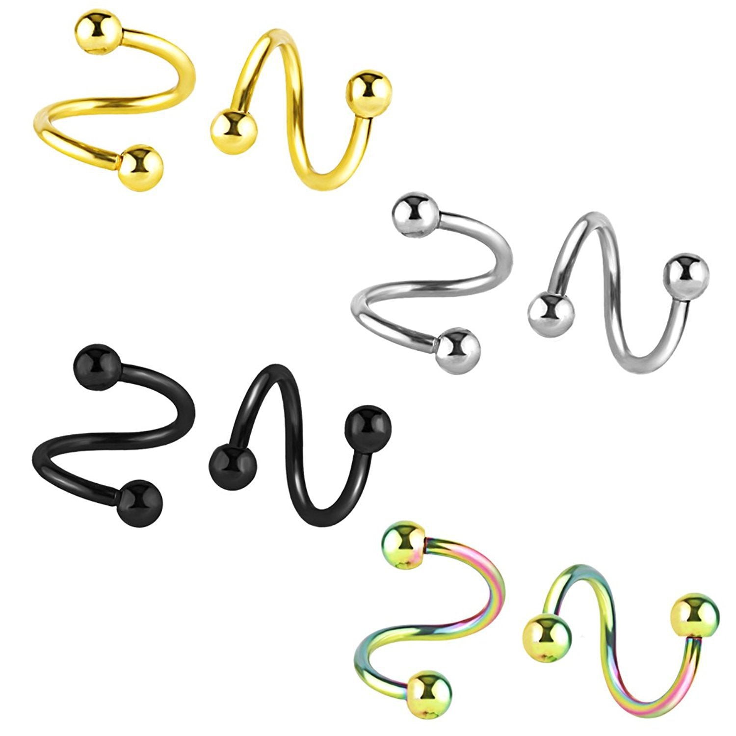 Stainless Steel Titanium Steel Body Piercing Jewelry